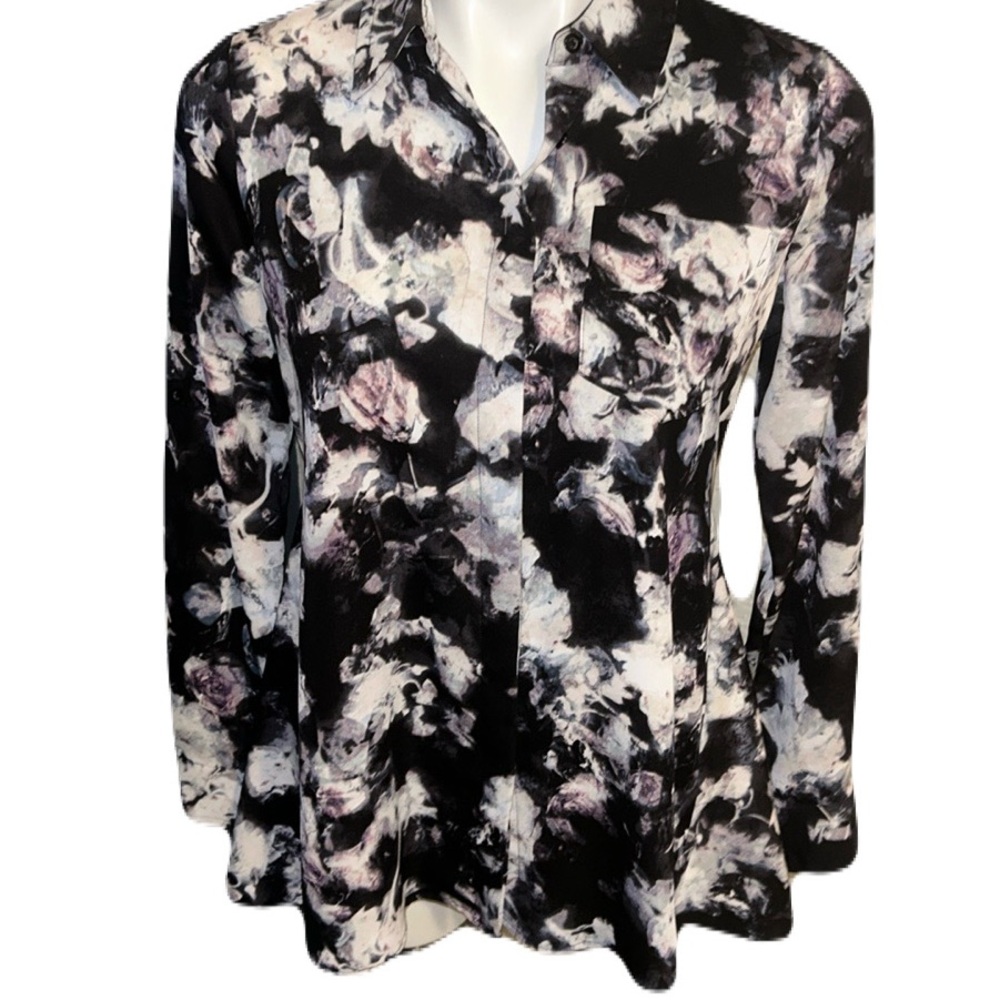 Simply Vera Vera Wang flowered blouse